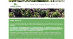 Desktop Screenshot of houghtonhallpark.org
